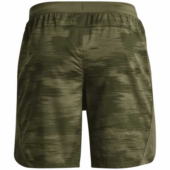 Under Armour Мъжки Шорти Lanch Printed Shorts Mens Green Мъжко облекло за едри хора