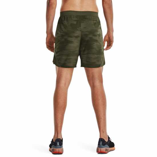 Under Armour Мъжки Шорти Lanch Printed Shorts Mens Green Мъжко облекло за едри хора