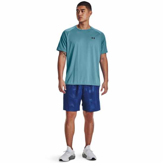 Мъжки къси панталони Under Armour Мъжки Фитнес Гащи Woven Emboss Gym Shorts Mens Under Armour Мъжки Фитнес Гащи Woven Emboss Gym Shorts Mens Мъжки къси панталони