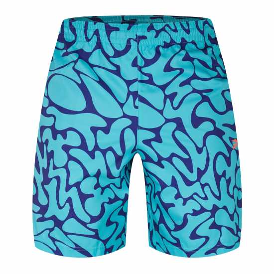 Reebok Allover Print Performance Gym Shorts  