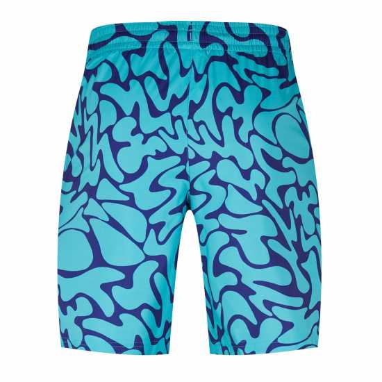 Reebok Allover Print Performance Gym Shorts  