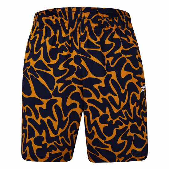Reebok Allover Print Performance Gym Shorts  