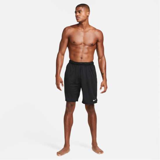 Nike Totality Men's Dri-FIT 9 Unlined Versatile Shorts BLACK/IRON GREY/WHITE Мъжки къси панталони