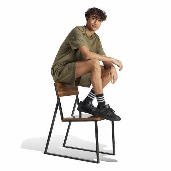 Adidas Mens Utility Fleece Short  