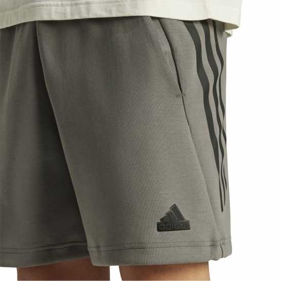Adidas Future Icons 3Stripes Shorts Сива Четири Adidas Future Icons 3Stripes Shorts Сива Четири