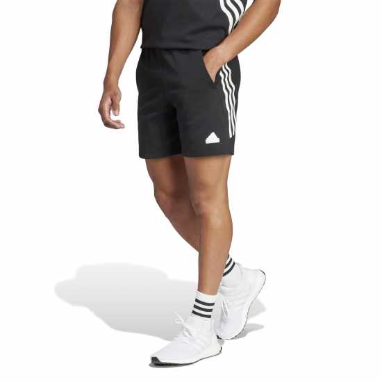Adidas Future Icons 3Stripes Shorts  Мъжко облекло за едри хора