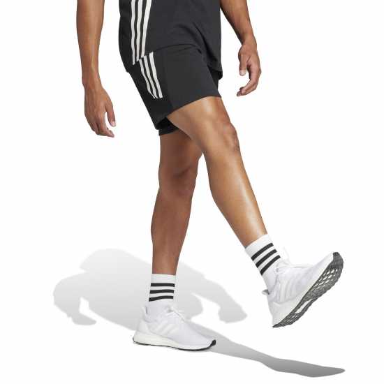 Adidas Future Icons 3Stripes Shorts  Мъжко облекло за едри хора