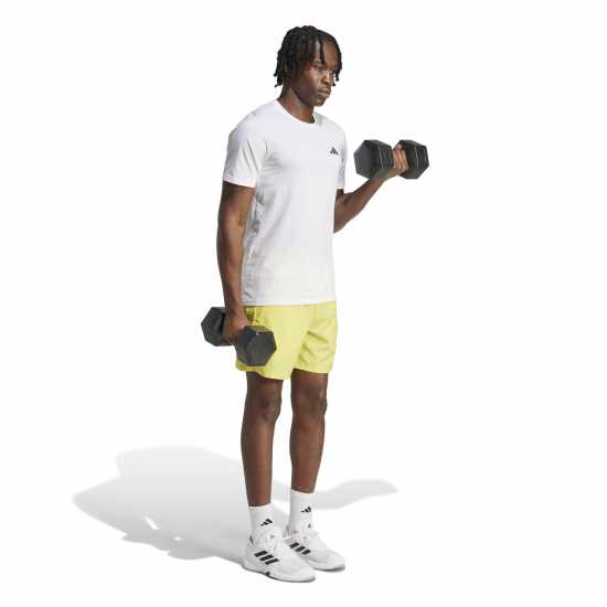 Adidas Дамски Къси Шорти За Тренировка Train Essentials Woven Training Shorts Mens Сяра/Бял Мъжки къси панталони