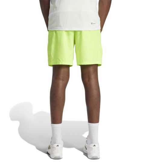 Adidas Дамски Къси Шорти За Тренировка Train Essentials Woven Training Shorts Mens Лсид Лмн/Бял Мъжки къси панталони