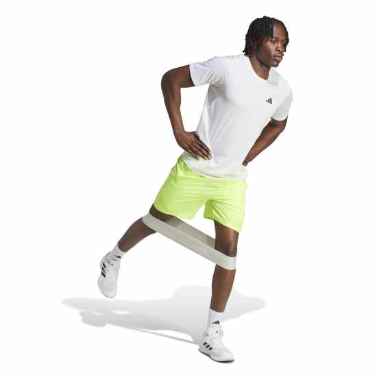 Adidas Дамски Къси Шорти За Тренировка Train Essentials Woven Training Shorts Mens Лсид Лмн/Бял Мъжки къси панталони