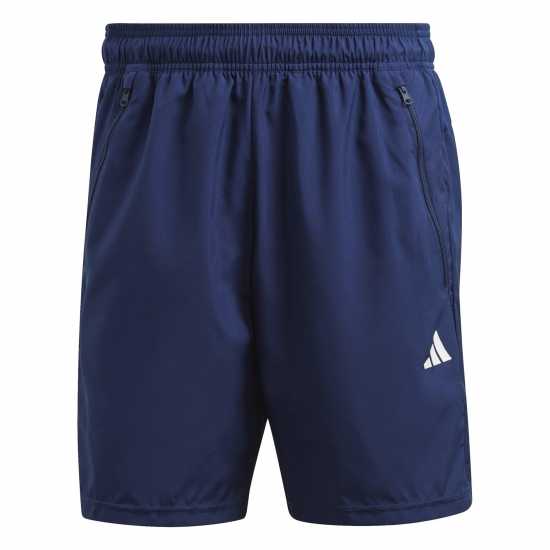 Мъжки къси панталони Adidas Дамски Къси Шорти За Тренировка Train Essentials Woven Training Shorts Mens Тъмно син/Бял Adidas Дамски Къси Шорти За Тренировка Train Essentials Woven Training Shorts Mens Тъмно син/Бял Мъжки къси панталони