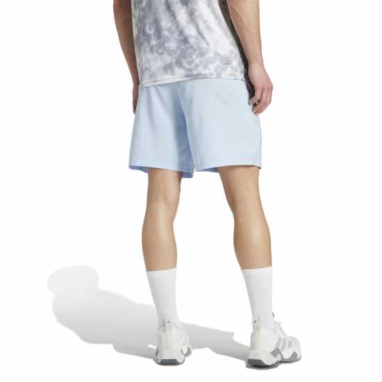 Мъжки къси панталони Adidas Дамски Къси Шорти За Тренировка Train Essentials Woven Training Shorts Mens Blue/Black Adidas Дамски Къси Шорти За Тренировка Train Essentials Woven Training Shorts Mens Blue/Black Мъжки къси панталони