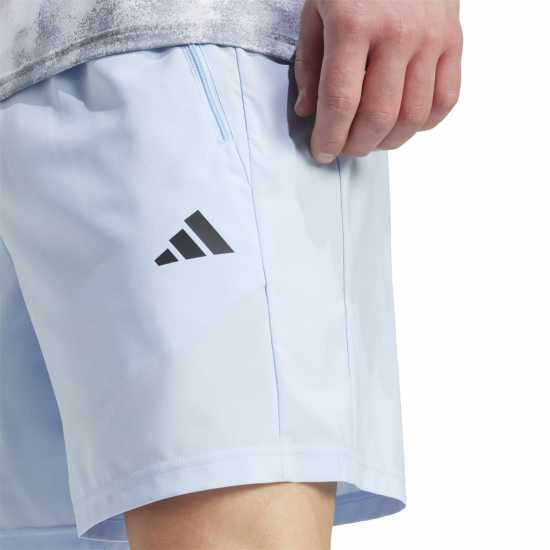 Мъжки къси панталони Adidas Дамски Къси Шорти За Тренировка Train Essentials Woven Training Shorts Mens Blue/Black Adidas Дамски Къси Шорти За Тренировка Train Essentials Woven Training Shorts Mens Blue/Black Мъжки къси панталони