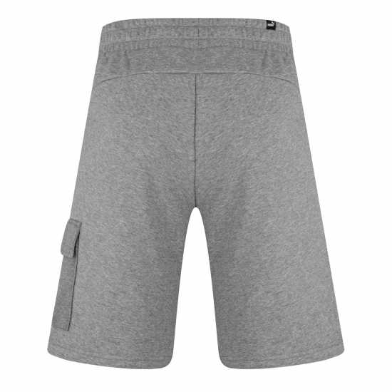 Puma Fleece Jogger Shorts Сива Хизър 