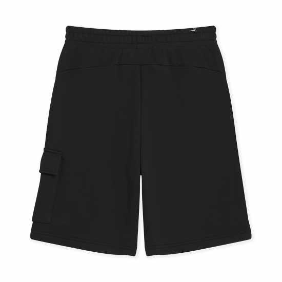 Puma Fleece Jogger Shorts Black 