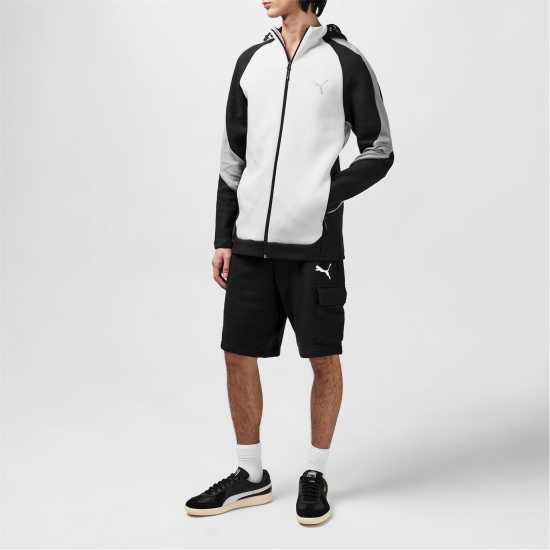 Puma Fleece Jogger Shorts Black 