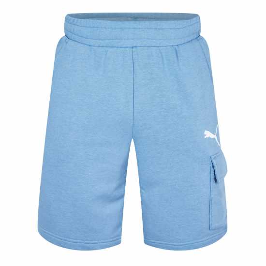 Puma Fleece Jogger Shorts Зен Син 