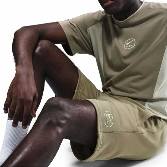Nike M Nsw Sw Air Short Ft Jogger Mens Олива зелена 