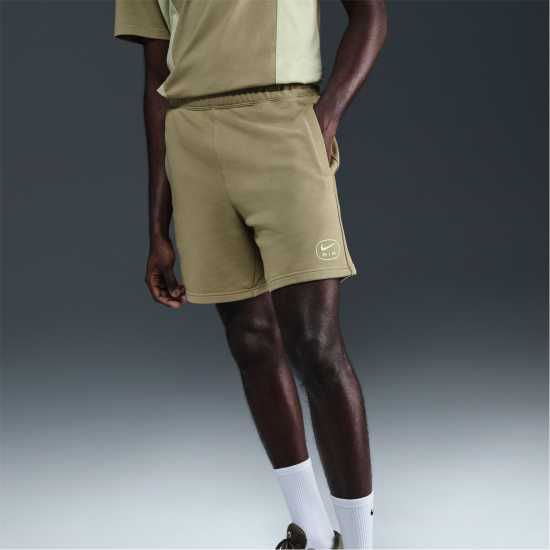 Nike M Nsw Sw Air Short Ft Jogger Mens Олива зелена 