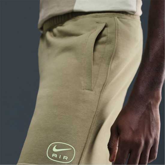 Nike M Nsw Sw Air Short Ft Jogger Mens Олива зелена 