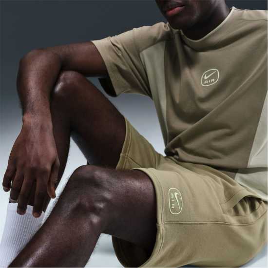 Nike M Nsw Sw Air Short Ft Jogger Mens Олива зелена 