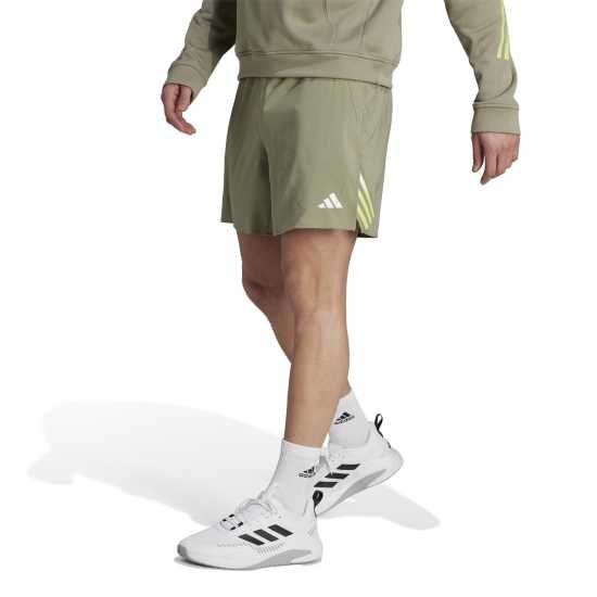 Adidas Icon Shrt 5In Sn99 Silver/Lime Мъжки къси панталони