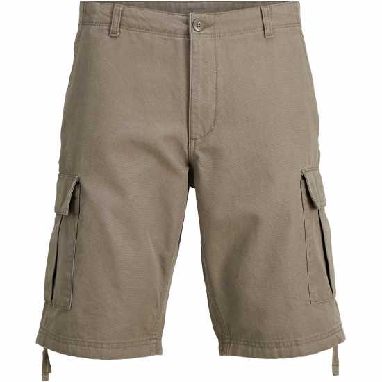 Jack And Jones Cole Barkley Cargo Shorts Бънджи корд Мъжко облекло за едри хора