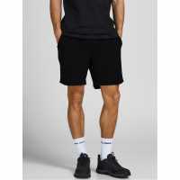 Jack And Jones Bradley Sweat Shorts Black Мъжки къси панталони