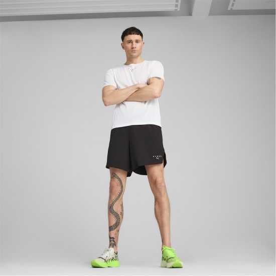 Puma X Hyrox Ultraweave 6Inch Gym Shorts Adults Черно Пума Мъжки къси панталони