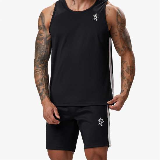 Gym King Core Plus Poly Short Черно Мъжки къси панталони
