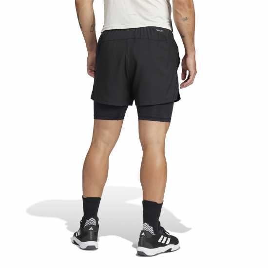 Adidas Мъжки Шорти Gym+ 2-In-1 Shorts Mens  Мъжки къси панталони