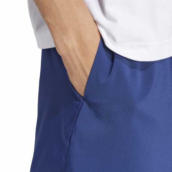 Adidas Essentials Small Logo Cargo Chelsea Shorts Тъмно синьо/Бяло 