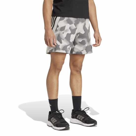 Adidas Десенирани Шорти Future Icons 3-Stripes Allover Print Shorts  Мъжки къси панталони