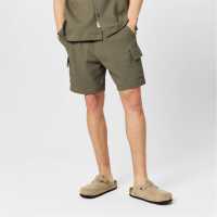 Jack Wills Txtr Cargo Short Sn53 Smokey Olive Мъжки къси панталони