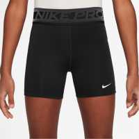 Nike 3In Girls Short Черно/Сиво/Бяло Детски къси панталони