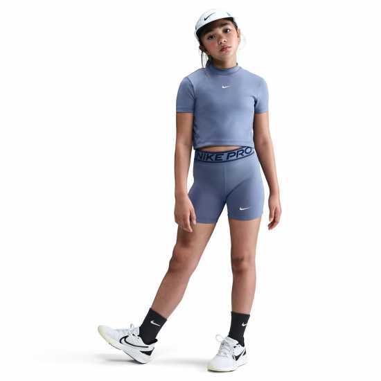 Nike 3In Girls Short Indigo/Navy Детски къси панталони