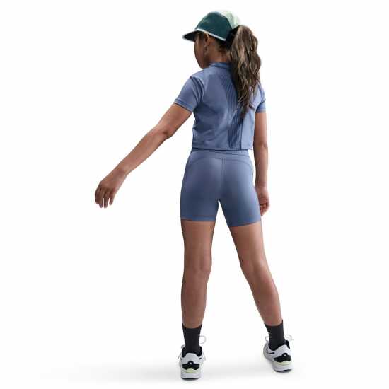 Nike 3In Girls Short Indigo/Navy Детски къси панталони