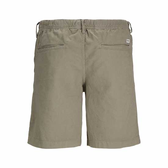 Мъжки Шорти Jack And Jones Linen Shorts Mens Прахнато маслина Мъжки панталони чино
