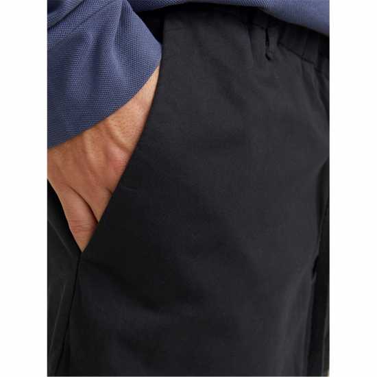 Мъжки Шорти Jack And Jones Stretch Shorts Mens Черно Мъжки панталони чино