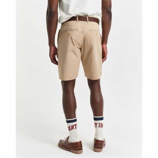 Къси Панталони Gant Relaxed Fit Chino Shorts Тъмно кафяво Къси Панталони Gant Relaxed Fit Chino Shorts Тъмно кафяво