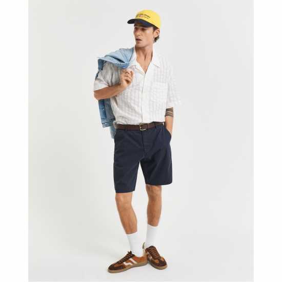 Къси Панталони Gant Relaxed Fit Chino Shorts Морски 