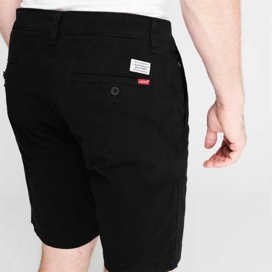 Levis Къси Панталони Tapered Chino Shorts Минерален черен Levis Къси Панталони Tapered Chino Shorts Минерален черен