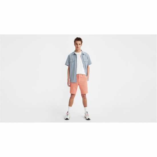 Levis Къси Панталони Tapered Chino Shorts Розови 