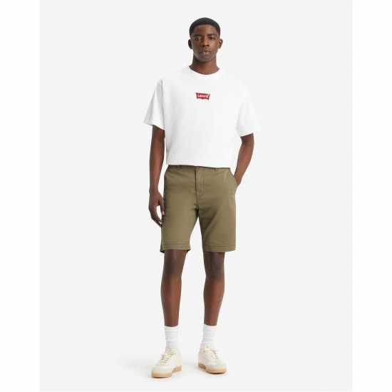 Levis Къси Панталони Tapered Chino Shorts Green 
