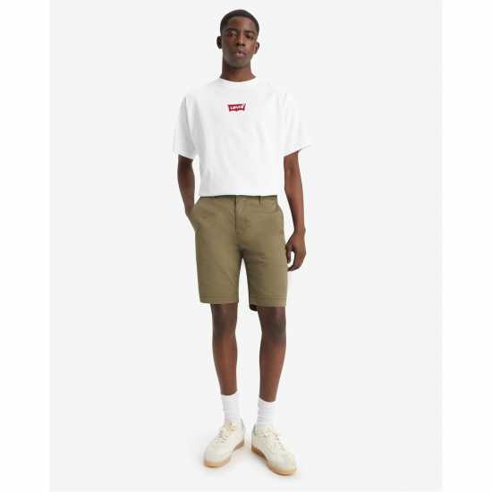 Levis Къси Панталони Tapered Chino Shorts Green 
