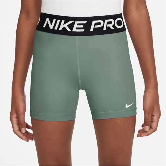 Nike Къси Панталони Момичета Pro Shorts Junior Girls Steam 