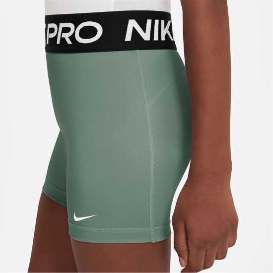 Nike Къси Панталони Момичета Pro Shorts Junior Girls Steam 