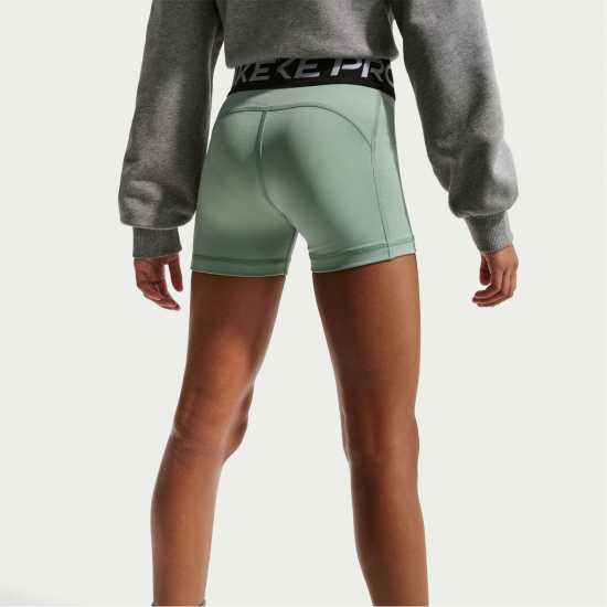 Nike Къси Панталони Момичета Pro Shorts Junior Girls Steam 