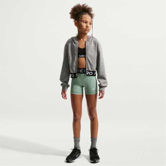 Nike Къси Панталони Момичета Pro Shorts Junior Girls Steam 