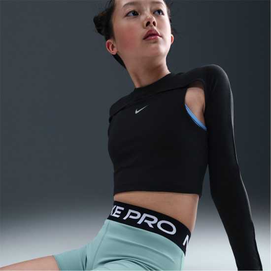 Детски къси панталони Nike Къси Панталони Момичета Pro Shorts Junior Girls Cannon Nike Къси Панталони Момичета Pro Shorts Junior Girls Cannon Детски къси панталони